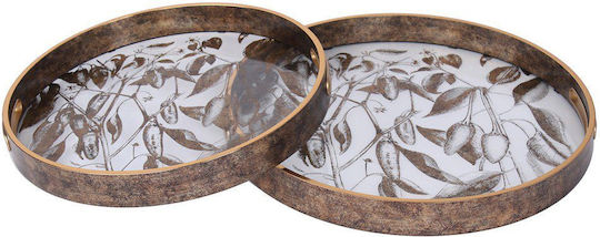 Espiel Glass Decorative Tray Espiel Glass Decorative Tray