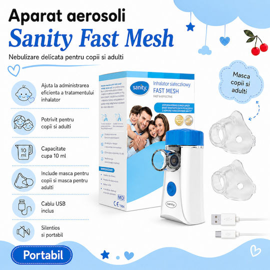 Pachet Nou-Născut Băiat Centură Anticolici Seringi Pentru Spălare Nazală Cameră De Inhalare Nebulizator Aspirator Nazal Soluție Salină Izotonică Pompă De Sân Manuală Termometru Fără Contact