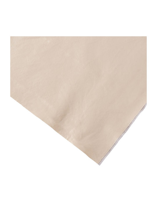 Freebox Decorative Fabric Artificial Leather By Meter Width 147cm Beige