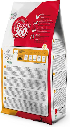 Forma 360 3kg Hrana Uscată Pentru Câini Adulți Rase Mari Cu Pui Și Orez