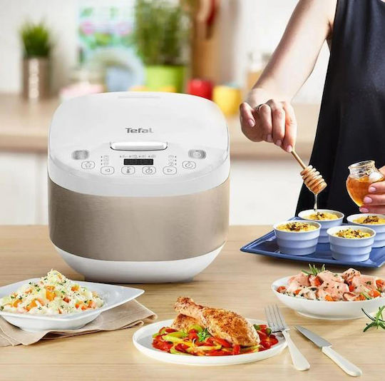 Tefal Multifunktionskocher 750W mit Kapazität 4Es Weißer