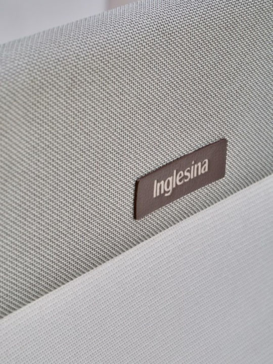 Inglesina Cradle with Mattress and Wheels Gray