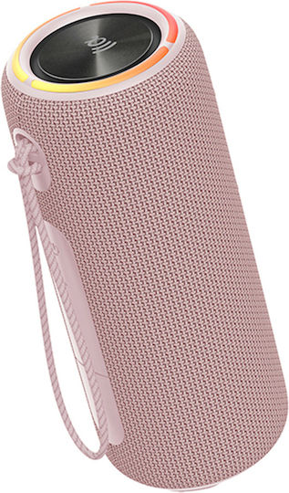 Tazata Fun 200 Αδιάβροχο Ηχείο Bluetooth με Διάρκεια Μπαταρίας έως 12 ώρες Ροζ