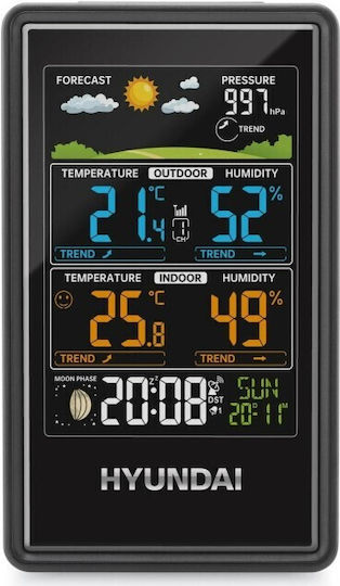 Hyundai HY-WS2350 Wireless Digital Tabletop Weather Station