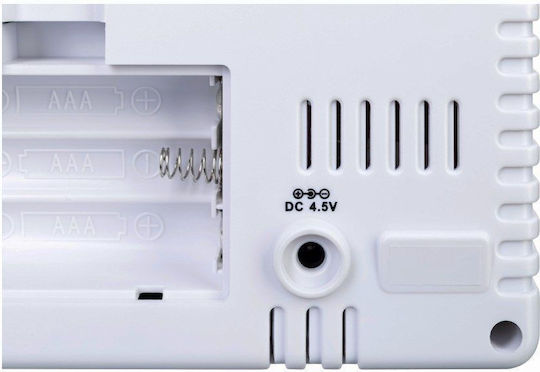 Levenhuk Wezzer Plus LP60 78896 Ασύρματος Μετεωρολογικός Σταθμός Ψηφιακός Επιτραπέζιος Λευκός