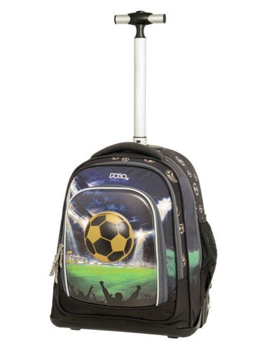 Polo School Trolley Bag For Elementary With Water Bottle Holder 30L