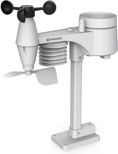 Bresser 5-in-1 Comfort 7002550GYE000 Ασύρματος Μετεωρολογικός Σταθμός Ψηφιακός Επιτραπέζιος Λευκός