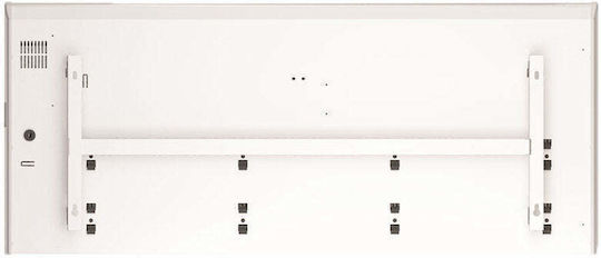 Eldom Convector Heater Wall 2500W with Electronic Thermostat and WiFi 136.6x43.4cm White