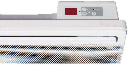 Airelec Конвектор Стена 2000W с Електронен Термостат 105x52см Бял