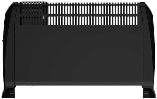 Eldom CFV2000Β Convector Heater Floor 2000W 68.7x42.7cm Black