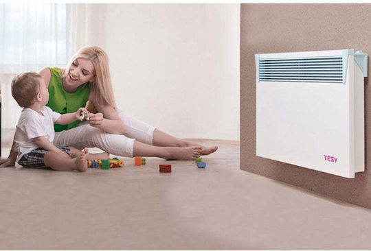 Tesy CN03 250 EIS W Конвектор Стена 2500W с Електронен Термостат 100.3x45см Бял