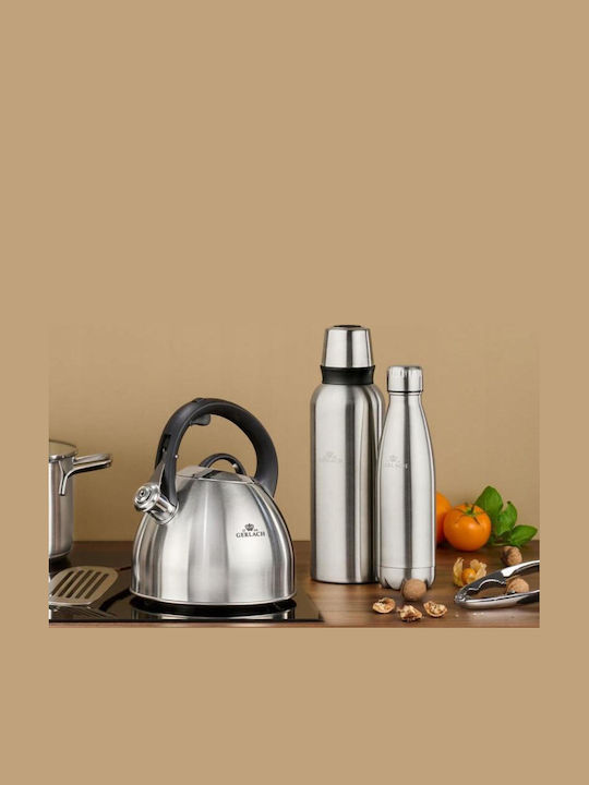 Gerlach Wasserkocher Edelstahl Gray 2800ml