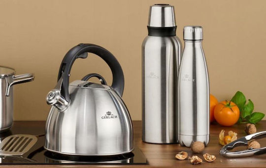 Gerlach Kettle Stainless Steel Gray 2800ml