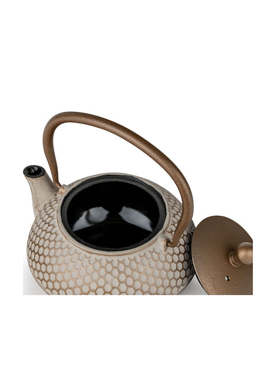 Bredemeijer Teapot Τσαγιέρα με Φίλτρο Μαντεμένια Μπεζ