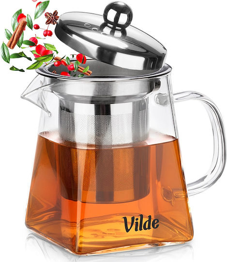 Orion Glass Teapot with Filter 330ml