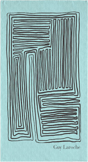 Guy Laroche Printed Γκρι 175x100εκ.
