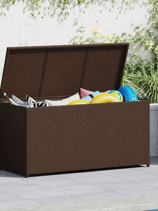 vidaXL Outdoor Storage Box Brown L120xW50xH60cm