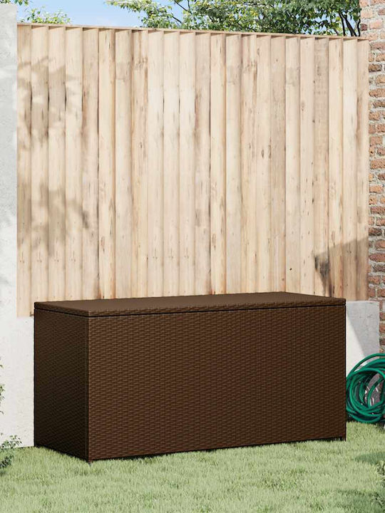 vidaXL Outdoor Storage Box Brown L120xW50xH60cm