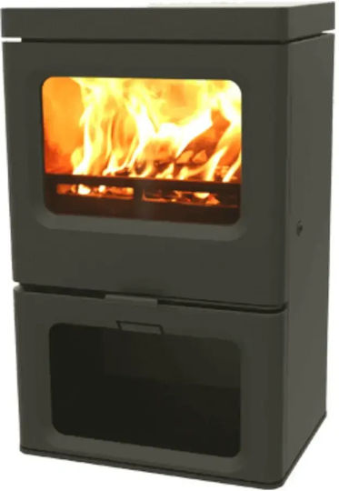Charnwood Skye 5 Μεταλλική Ξυλόσομπα 5kW Green