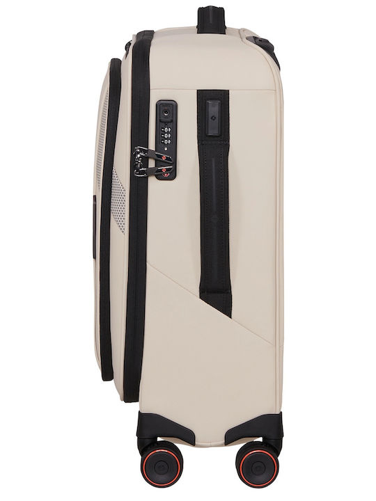 Samsonite Spinner Koffer Kabine Hart Beige Höhe 55cm