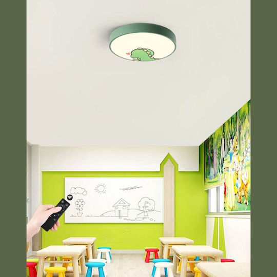 Atman Einfaches Licht Kinderdeckenleuchte Deckenleuchte montieren 60W Grün