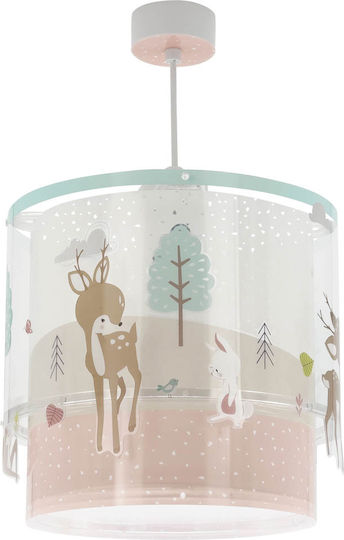 Ango Loving Deer Μονόφωτο Παιδικό Φωτιστικό Κρεμαστό 15W με Υποδοχή E27 Πράσινο