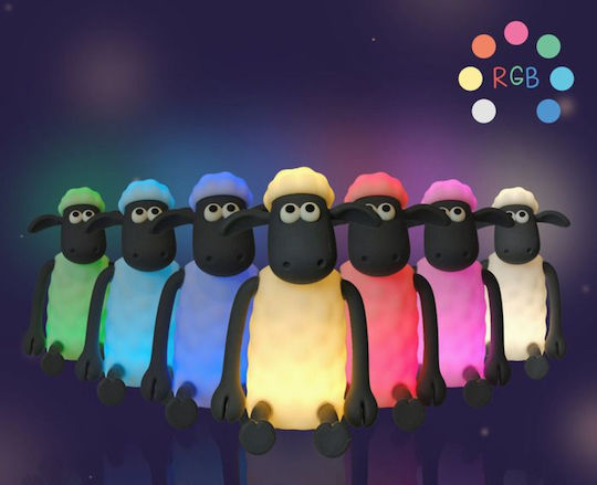 Mega Light Φωτάκι Νυκτός LED USB Πολύχρωμo Θερμό