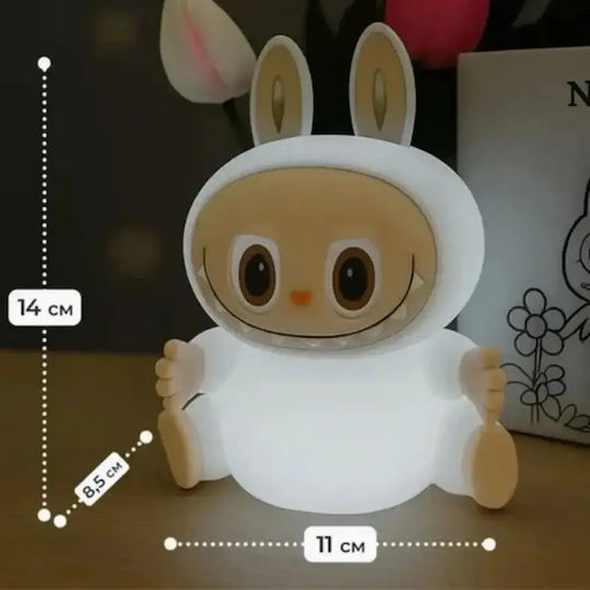Nursery Night Light LED USB Beige YH-333-LABUBU-Beige