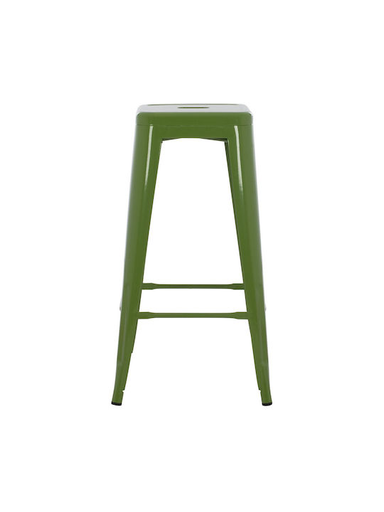 Stool for Bar Outdoor Light Olive Green 43x43x78cm