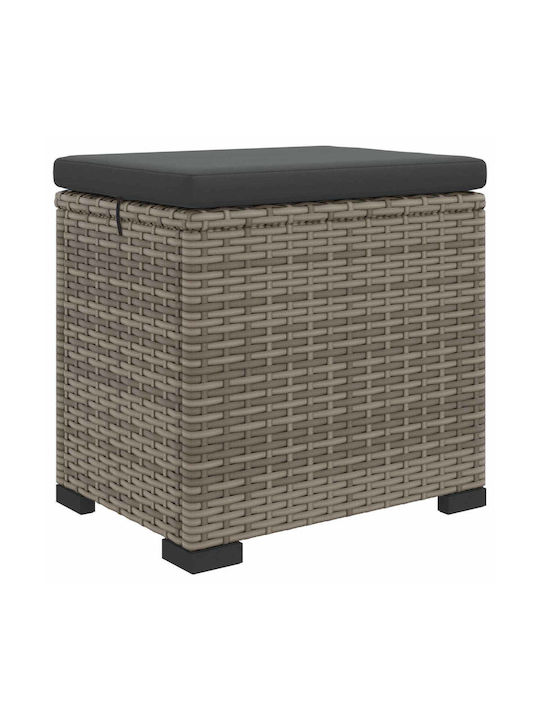 Außenbereich-Hocker Rattan Braun 40x30x40cm Außenbereich-Hocker Rattan Braun 40x30x40cm