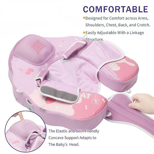 Mambobaby Σωσίβιο Swimtrainer με Διάμετρο 50εκ. και Σκίαστρο Γαλάζιο