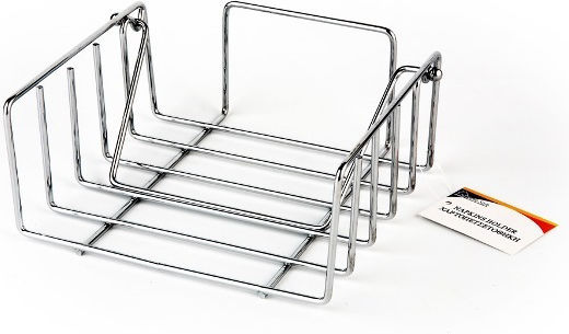 Homestyle Χαρτοπετσετοθήκη Μεταλλική Ασημί 18x17x17cm 1320 Homestyle Χαρτοπετσετοθήκη Μεταλλική Ασημί 18x17x17cm 1320