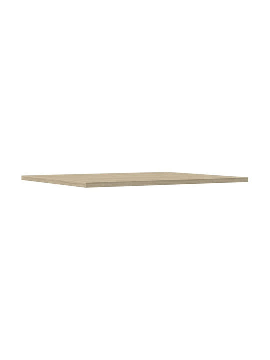 vidaXL Rectangular Bookcase Shelf made of Chipboard Sonoma 60x50x1.5cm 805273 8 Pieces