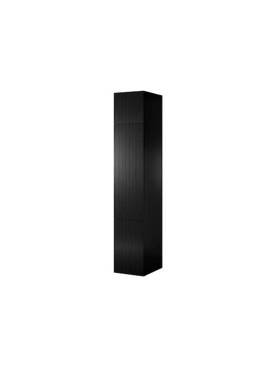 Cama Правоъгълена Тавански шкаф от Плоча Black Matt 45x55.5x45см 1бр
