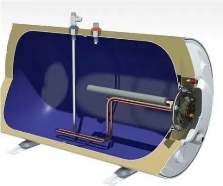 Nobel Floor Glass Water Heater 40lt 3kW