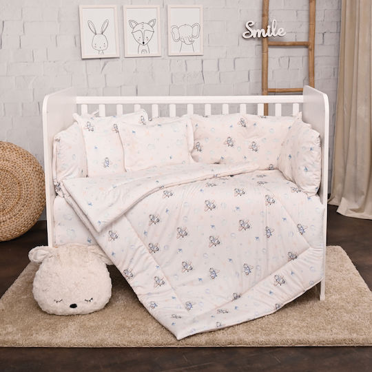 Lorelli Σετ Κούνιας Little Bear Blue 4τμχ