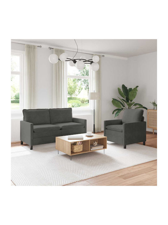 vidaXL Wohnzimmermöbel-Set 2-Sitzer & Sessel