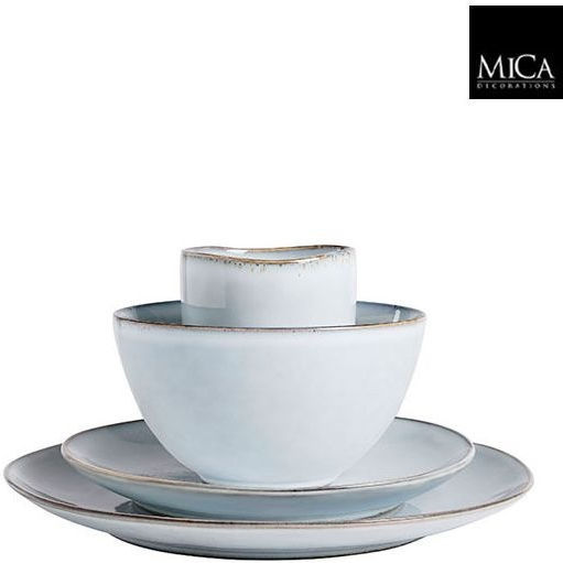 Mica Mica Geschirrset Keramik Gray 16Stück