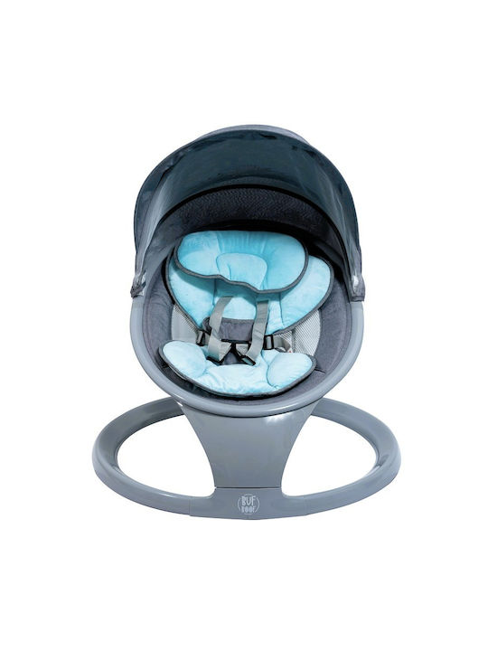 Buf Boof Relax Electric Balansoar Pentru Bebelusi Cu Muzica Albastru