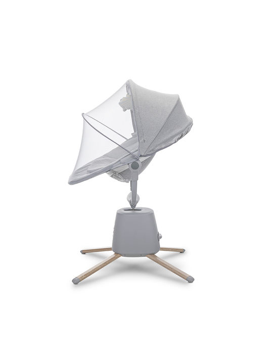 Lorelli Electric Baby Relax Swing Storky With Music and Vibration Gray for Child up to 5.2kg