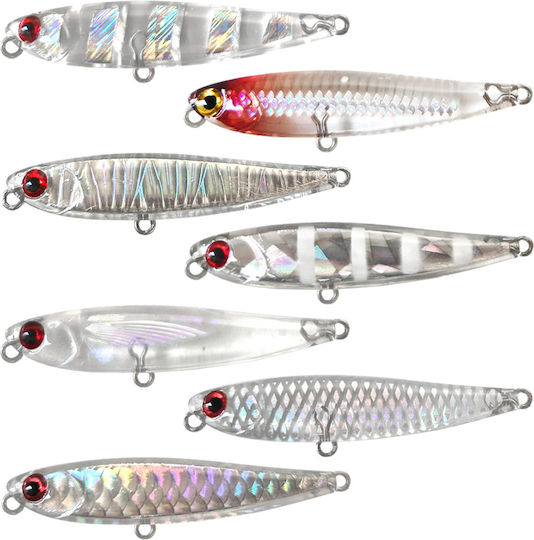 Artificial Soul Lures Ghostler Micro 50s 5.5cm 5g #04 Wavy Tiger