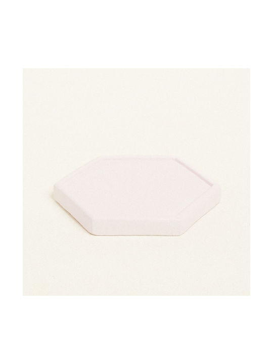 Beauty Home Σουβέρ Κεραμικό Ροζ 9x10cm Beauty Home Σουβέρ Κεραμικό Ροζ 9x10cm