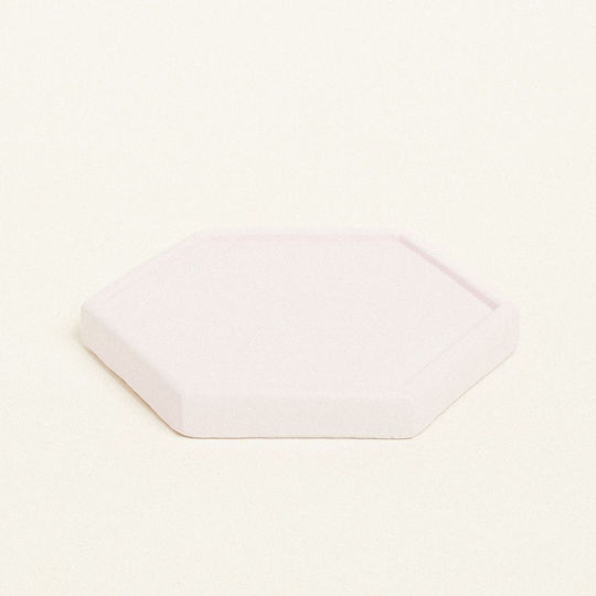 Beauty Home Untersetzer Keramik Rosa 9x10cm 1Stück