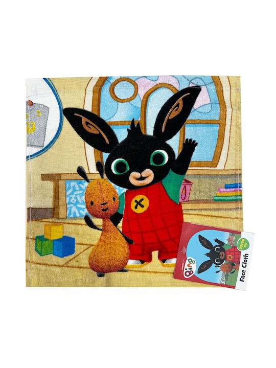 Bing Bunny 30x30 Fleece-Babyhandtuch Bing Bunny 30x30 Fleece-Babyhandtuch