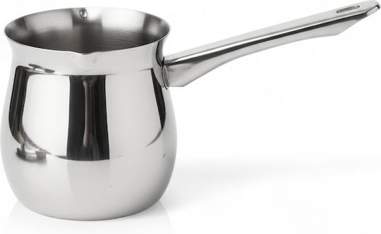 Orion Espressokocher Edelstahl Braun