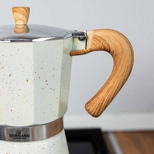 Bohmann Μπρίκι Espresso Ασημί