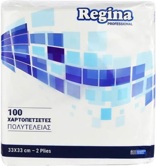 Regina 100 Napkins White