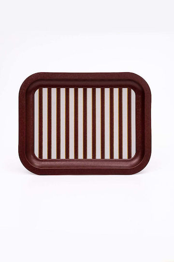 SteweHome Metallic Serving Tray 23x28cm