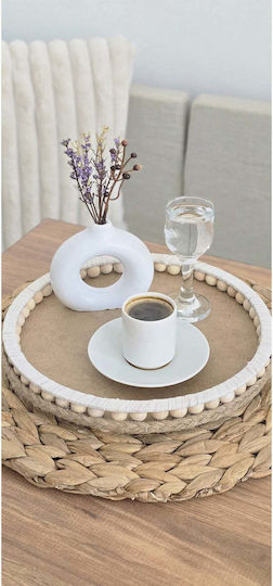 SteweHome Дървен Сервиращ Диск 25x20см