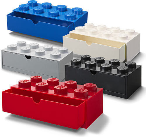 LEGO Children's Storage Box made of Plastic White 31.6x11.3x15.8cm 1pcs